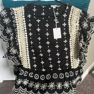 Jennifer & Grace Embroidered blouse